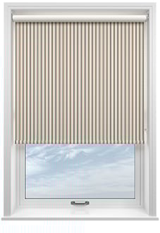 The British Stripe Co. Mary, Teignbridge No.1 - Roller Blind